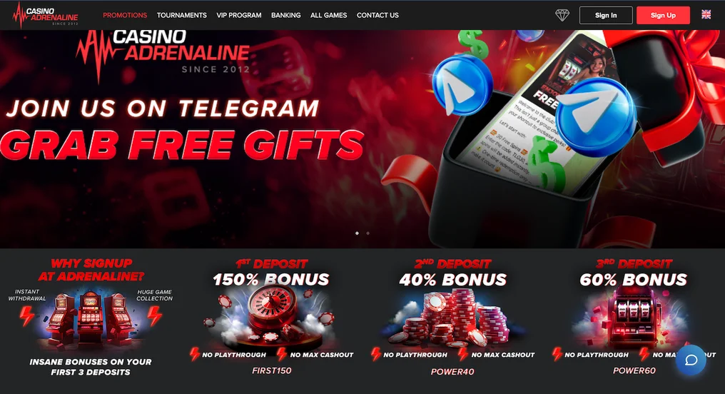 images adrenaline casino