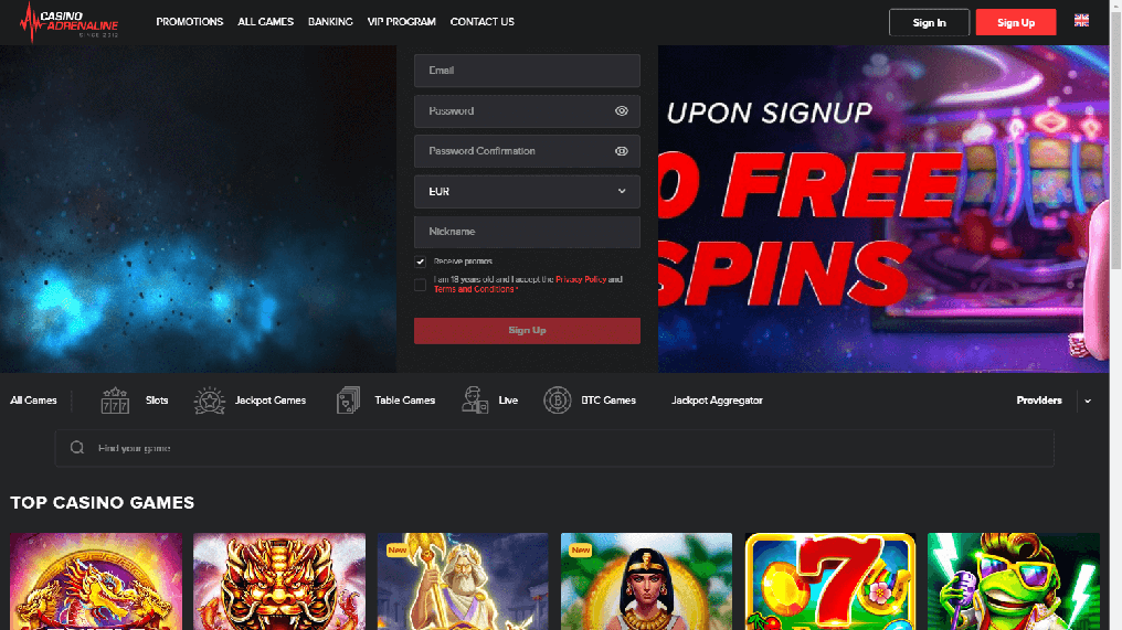 images adrenaline casino